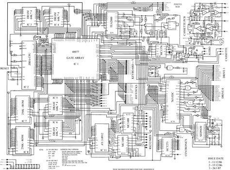 Electronic Circuit Board Diagram