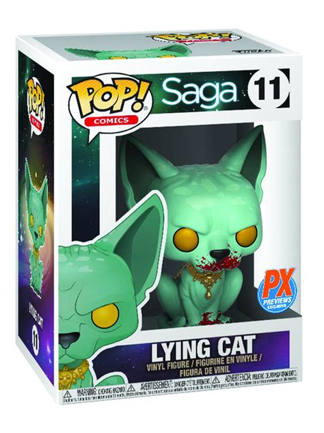 Funko Pop Saga Lying Cat Bloody Version Sure Thing Toys