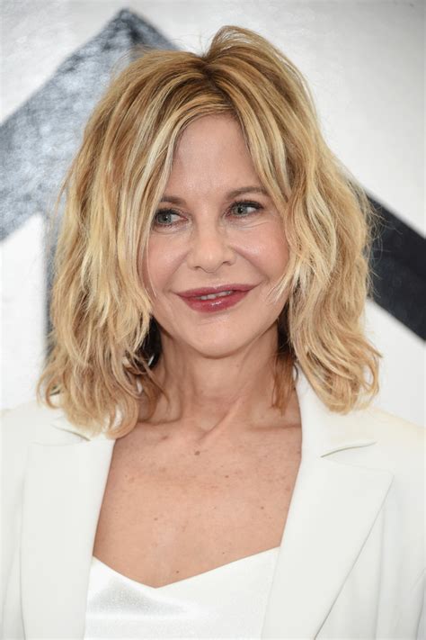 However, this method doesn't really work for all. Meg Ryan's Messy Layers - Medium Length Haircuts For Women ...