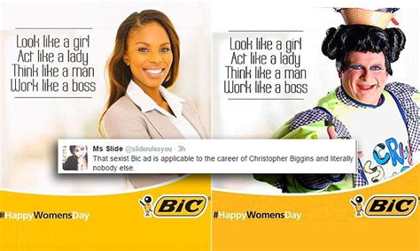Bics Sexist Womens Day Advert But Stationery Company Defends It
