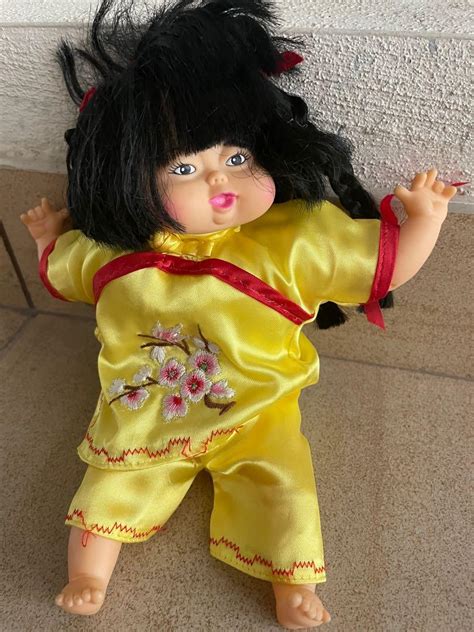 Vintage Hong Kong Doll Glad Glad Ltd Asian Goodwell