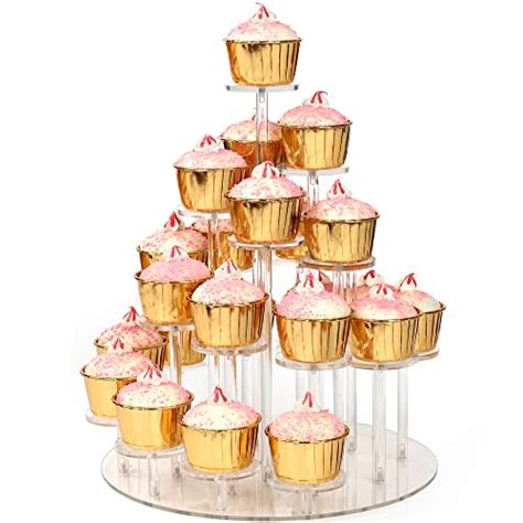 Unique Cupcake Stands Acrylic Cupcake Stand For 24 Cupcakes Holder