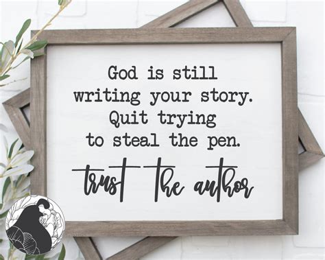 God Is Still Writing Your Story Svg Christian Quote Svg Etsy Canada