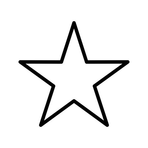 Icono De Vector Estrella 362844 Vector En Vecteezy