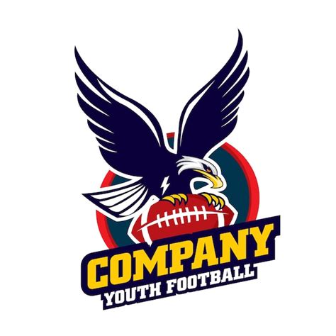 Premium Vector Youth Football Logo Sport Emblem Logo