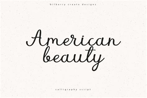 American Beauty Font Free Download Freefontdl