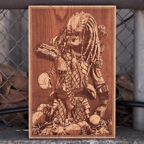 laser engraved wooden posters you can only appreciate with a magnifying glass artesanato ideias