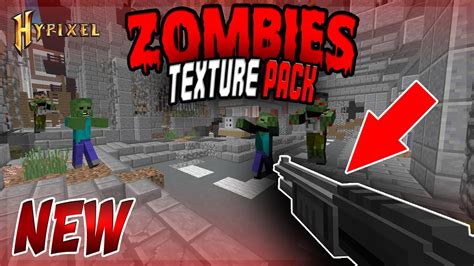 Hypixel New Zombies Texture Pack Showcase My Texture Pack Youtube