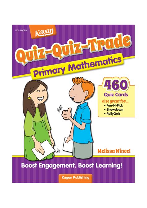 Quiz Quiz Trade Early Primary Mathematics Prek 2 Kagan Australia