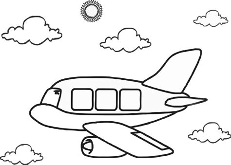 Mewarnai Alat Transportasi Udara Edukasi Kita