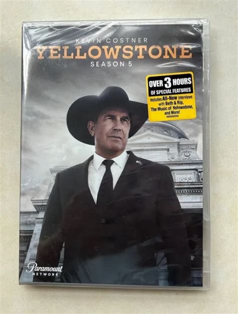 Yellowstone Season Five Part 1 Dvd 2023 4 Disc Set Season 5 12