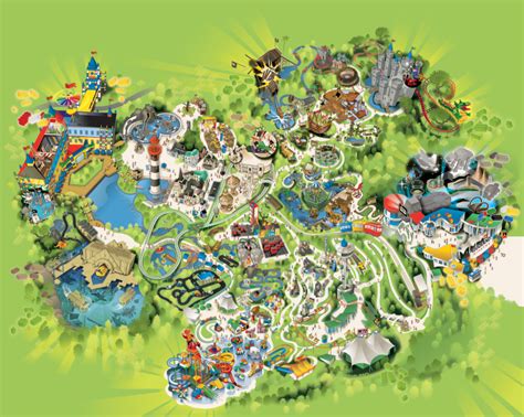 Legoland Windsor Park Map On Behance