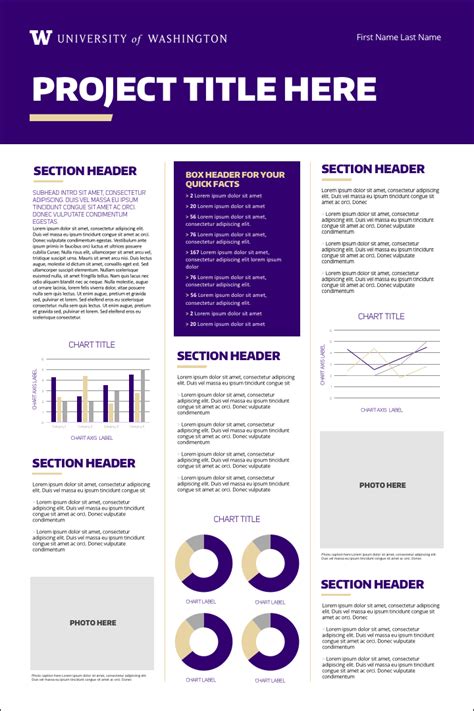 Research Poster Design Template Free Download