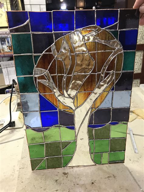 My Son’s 5th Grade Art Project Turned Into Stained Glass R Stainedglass