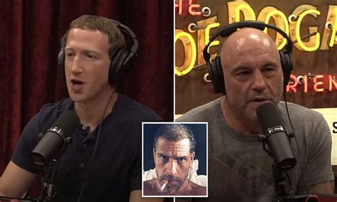 Mark Zuckerberg Tells Joe Rogan That Facebook Suppressed Hunter Biden Laptop Story After Fbi