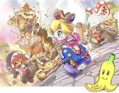 Nintendo Art On Twitter Super Mario Art Mario Kart Mario Kart 8