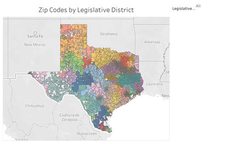 Zip Codes By Legislative Districts The Commit Partnership Tableau
