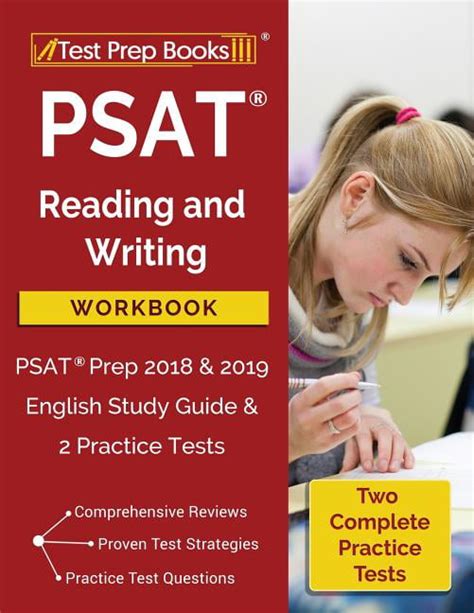 Psat Reading And Writing Workbook Psat Prep 2018 And 2019 English Study