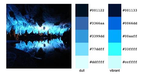 Night Cave Color Palette Inspiration Texture Painting Color Palette