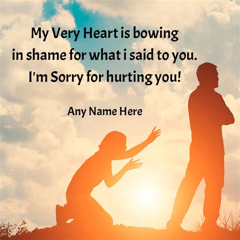 Im Sorry For Hurting You Quotes Image