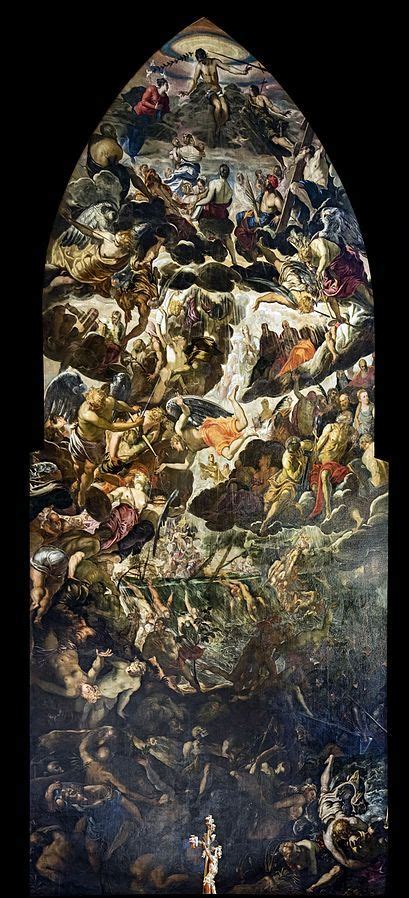 The Last Judgment By Jacopo Tintoretto Caravaggio Madonna The Last