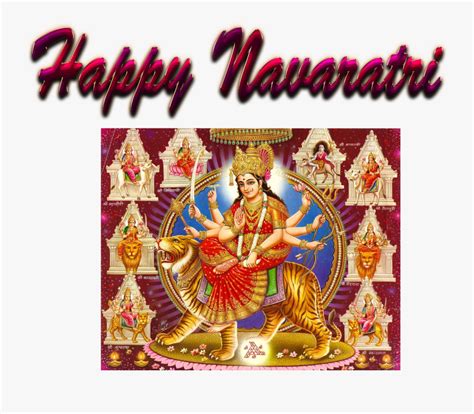 Transparent Navaratri Png - Rahu Kala Durga Puja , Free Transparent ...