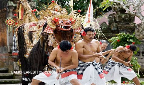 Barong And Kris Dance Balinese Traditional Dance
