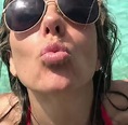 Elizabeth Hurley in Red Bikini: Instagram Photos -01 – GotCeleb