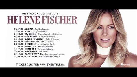 Helene Fischer Die Stadion Tournee 2018 Tickets Und Termine