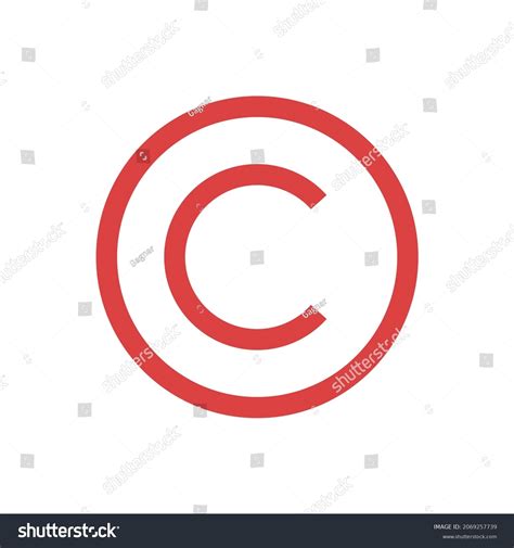 Red Copyright Logo On Black Images Browse 94 Stock Photos And Vectors