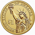 Estados Unidos 1 Moeda 1 Dólar Americano Richard Nixon Nova ...