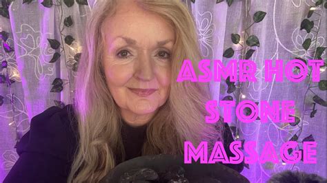 Asmr Hot Stone Massage Whispered Role Play Youtube