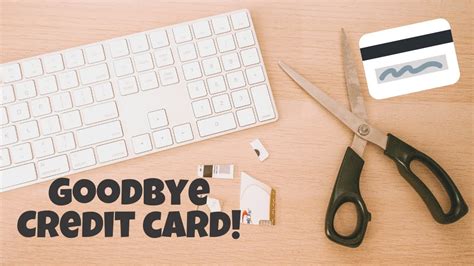 With plastic credit cards, a user can cut up the old card and discard it. CUTTING UP OUR CREDIT CARD!! - YouTube