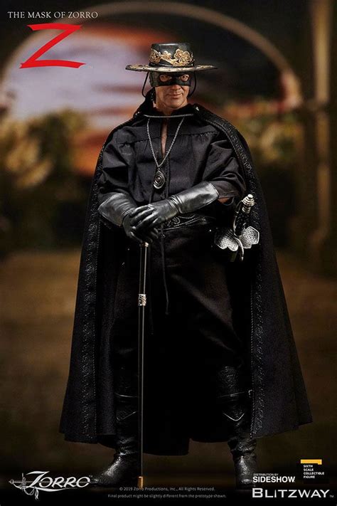 Can zorro, the legendary defender of the innocent, save both his marriage and the country? Figurine Zorro Antonio Banderas Le Masque de Zorro