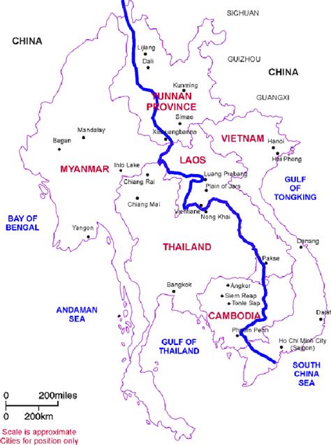 Asia tenggara juga merupakan sebuah kawasan di benua asia di bagian tenggara. 5 Fakta Danau Mekong, Sungai Penting di Asia Tenggara