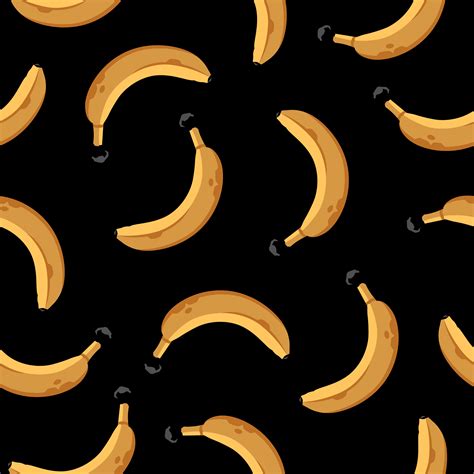 Banana Seamless Pattern 475292 Vector Art At Vecteezy