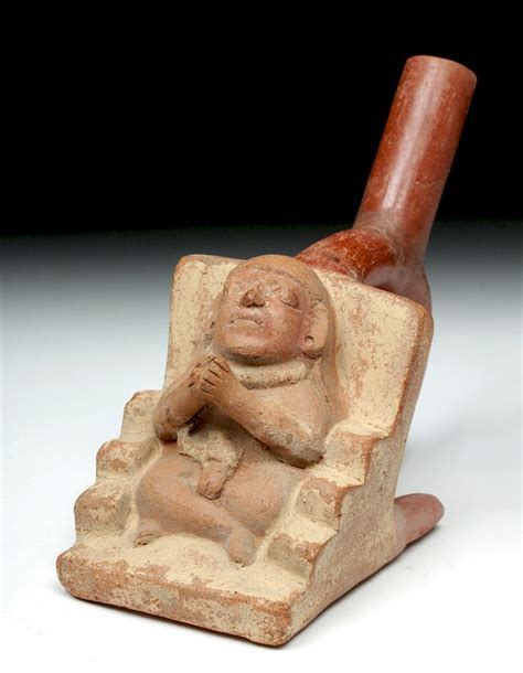 Rare Moche Erotic Pottery Stirrup Vessel Sold At Auction On 10th May