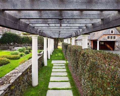 Long Pergola Houzz