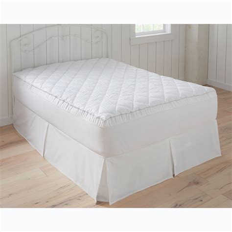 Brylanehome Overfilled Mattress Pad Twin White