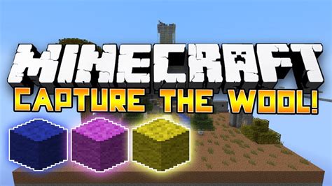 Minecraft Pvp Capture The Wool 1 Wnooch Woofless And Pete Youtube