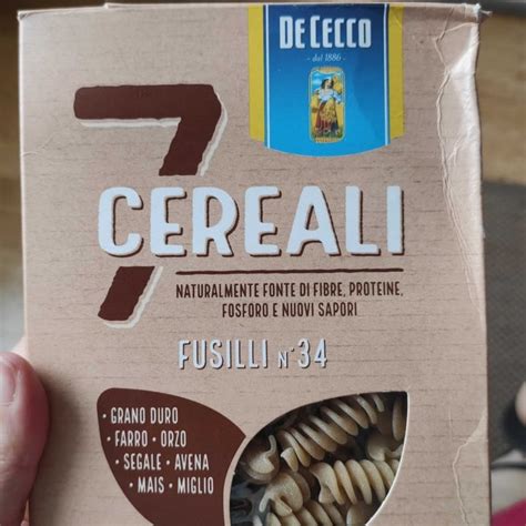 De Cecco Fusilli Ai 7 Cereali Reviews Abillion