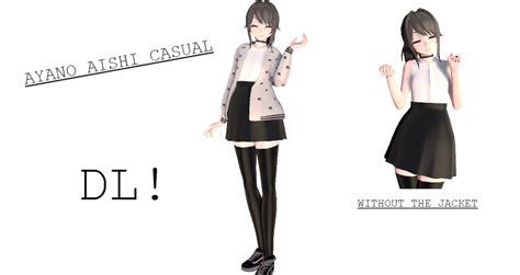 Mmd Ayano Aishi Casual Dl By Ale1244 On Deviantart