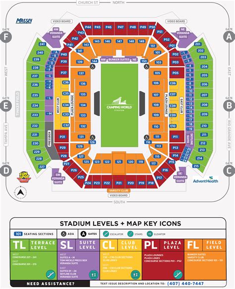 Fsu Stadium Seat Chart
