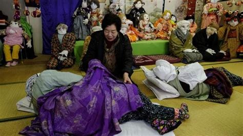 Photos Japanese Woman Fills A Lonely Village With Life Sized Dolls