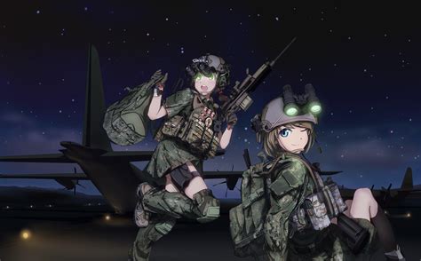 30 Anime Soldier Girl Wallpaper Anime Wallpaper
