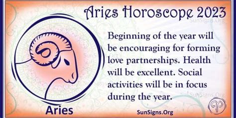 Aries Horoscope 2023 Get Your Predictions Now Sunsignsorg