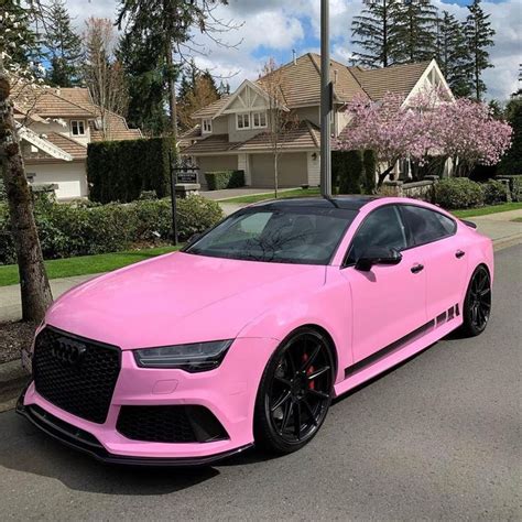 Pin By Cars Zone On Audi Pink Car Dream Cars Luxury Cars