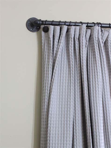 Easy Diy Curtain Rods Chaotically Creative