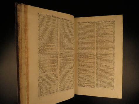 1737 Huge Folio Corpus Juris Canon Law Gibert Catholic Church 3v Set