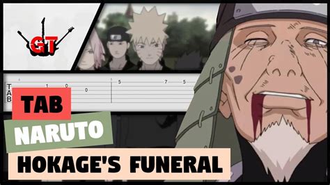 Naruto Easy Hokage Funeral Guitar Tab Youtube